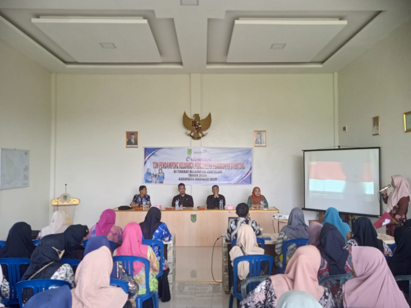 Tim TPK di Berikan Orientasi Penanganan Beresiko Stunting